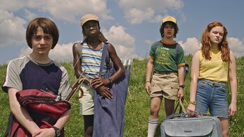 Escena de Stranger Things 4 y también de Stranger Things 3