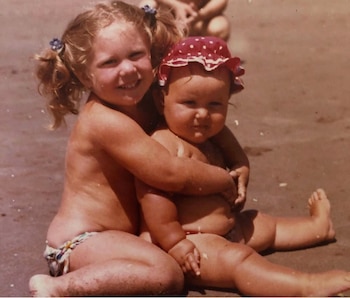 Malena Guinzburg y Soledad, su