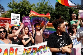 Turkey's LGBTQ+ community gather for