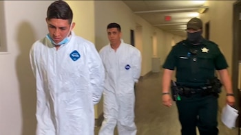 Jonathan Suarez y su hermano