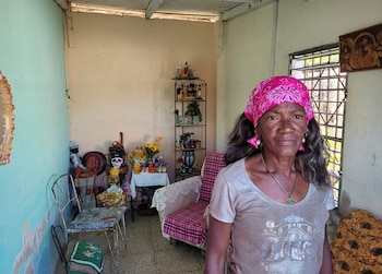 Regla Yolanda González posa para