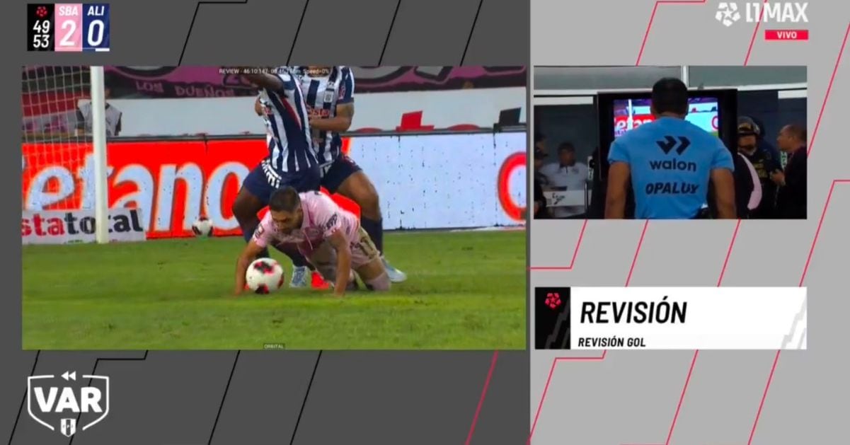 Gol anulado a Luis Urruti en Alianza Lima vs Sport Boys por Torneo Clausura 2026