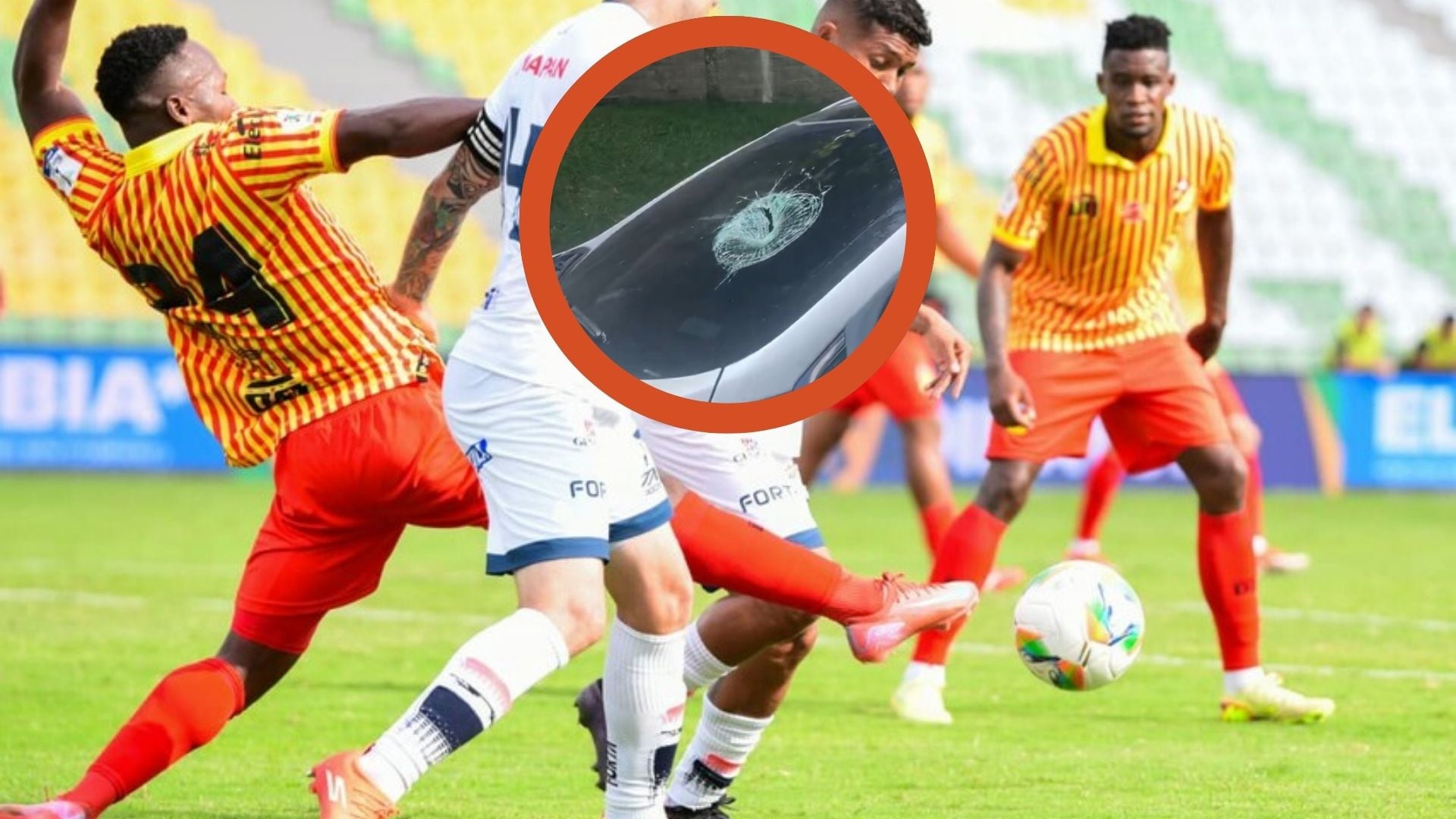 El cuadro Matecaña es último en la tabla de posiciones con tan solo 7 puntos en 17 partidos disputados-crédito @_SamuelDuque/X-Juan Sebastián Henao/Colprensa