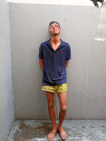 Uno de los detenidos por