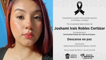 Despiden a Joshami Irais, joven fallecida en los festejos en el Ángel de la Independencia