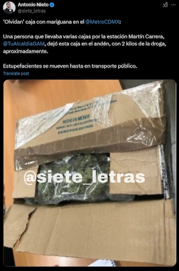 Crédito: X/@siete_letras