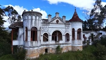 Este es el castillo abandonado