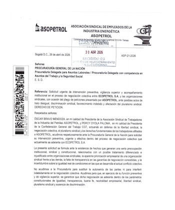 Asopetrol interpuso una queja ante la Procuraduría