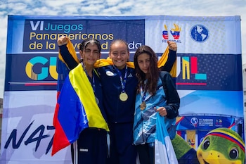 La delegación colombiana terminó en el primer lugar de la clasificación general en los Juegos Panamericanos de la Juventud Sorda, celebrados en Guayaquil, Ecuador - crédito Ministerio del Deporte