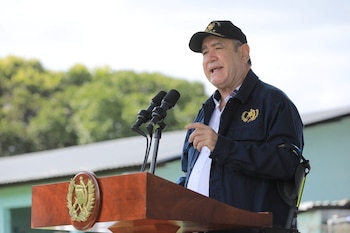 Los militares desplegaron un círculo