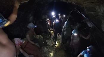 Pataz: Comando Unificado rescata a mineros secuestrados y frustra control criminal de mina. Captura: Gobierno del Perú.