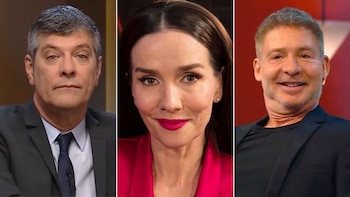 Natalia Oreiro puso a prueba a Adrián Suar y Mario Pergolini para saber: ¿quién es el más narcisista?