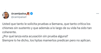 Varios usuarios de Twitter le