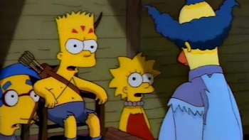 “Campamento Krusty” fue uno de los primeros episodios de Los Simpson considerados como base para una película (Captura)