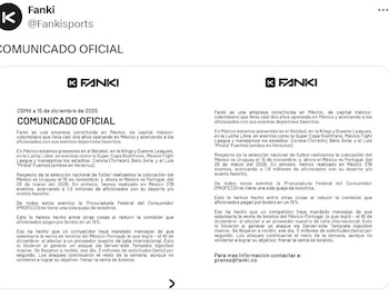 La compañía aseguró contar con