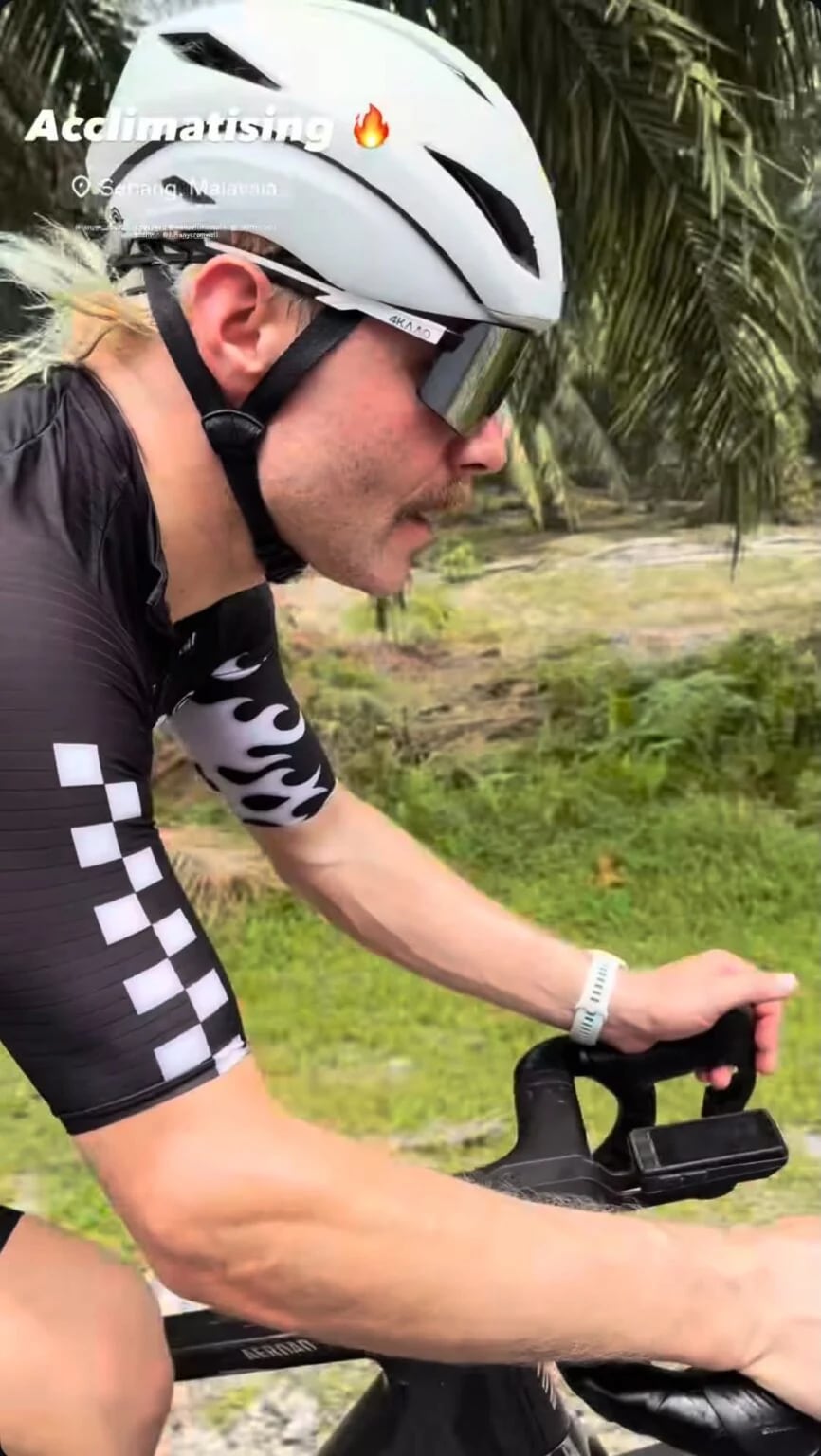 Valtterri Bottas y su otra pasión: el ciclismo