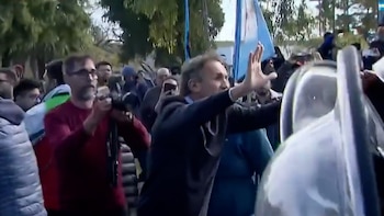 Katopodis quedó en el medio de una pelea con la Policía en una manifestación de ATE