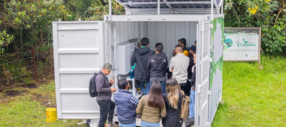 El proyecto de estación de monitoreo incluye procesos de ciencia participativa con actores locales. - crédito Secretaría Distrital de Ambiente