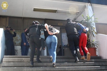 Ofertaban productos de sanitización al