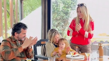 Graciela Alfano junto a su hijo Francisco y su nieta en la Patagonia: las imágenes de un viaje inolvidable