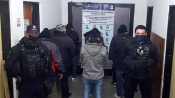 Ocho personas fueron detenidas por
