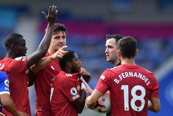 Increíble final en Brighton-Manchester United