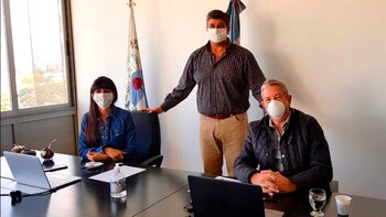 Pamela Verasay y Julio Cobos