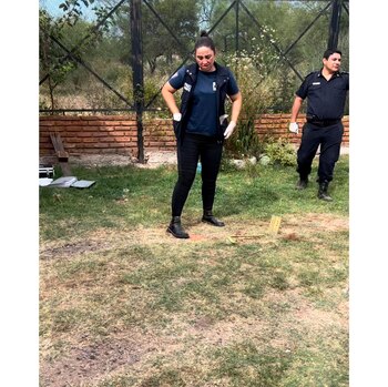 La Policía Científica levantó una