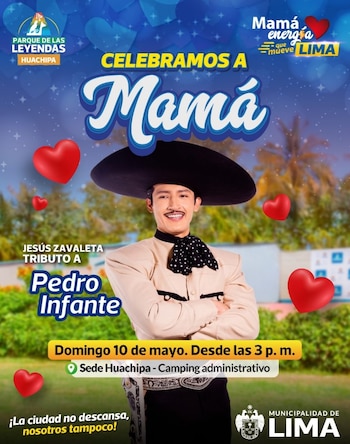 El imitador de Pedro Infante sacará a relucir sus mejores éxitos - Créditos: Municipalidad de Lima/Parque de las Leyendas.