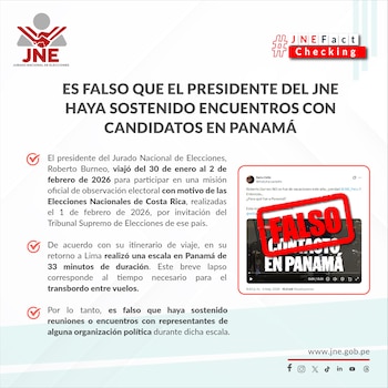 Comunicado del JNE