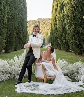 Las fotos del casamiento de Millie Bobby Brown y Jake Bongiovi