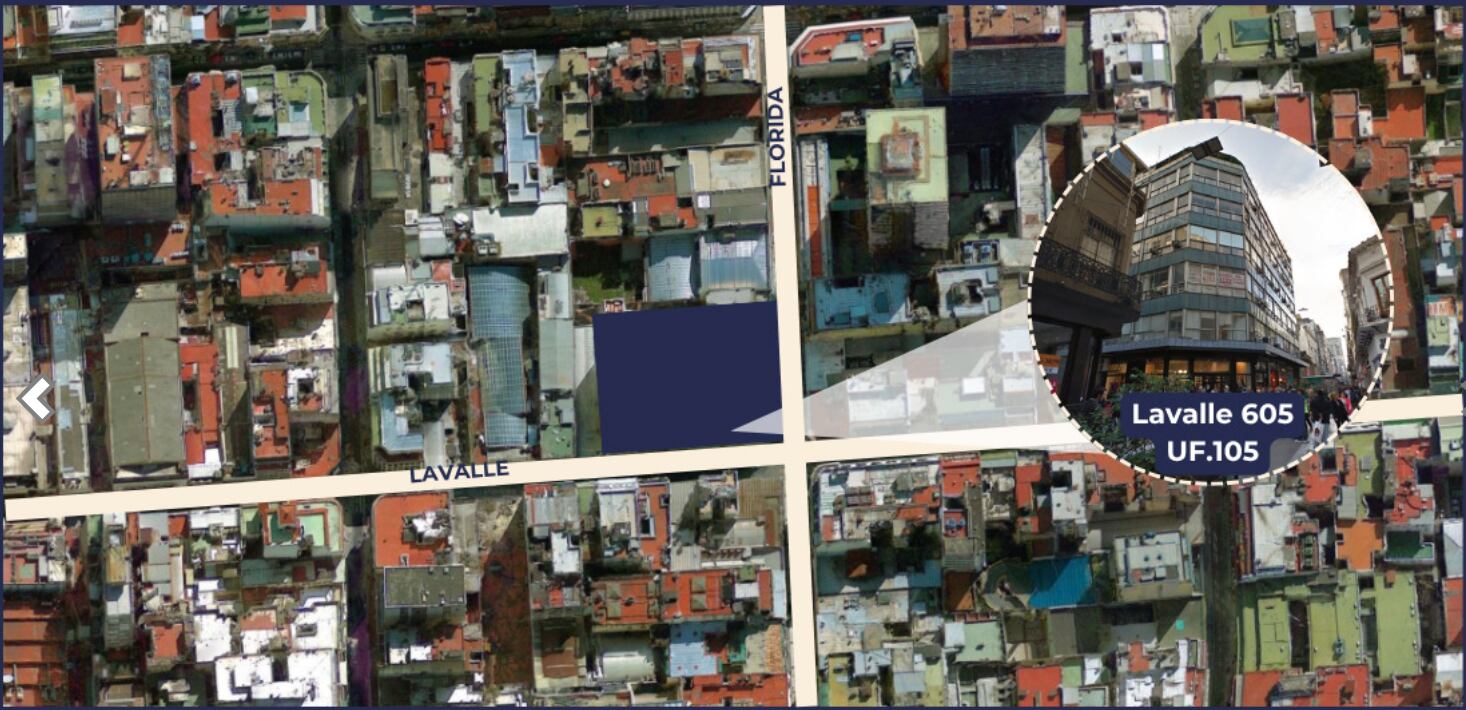 Departamento en Lavalle esq. Florida, CABA (AABE)