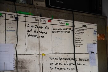 Bomberos Vuluntarios Villa 31 (Foto: Franco Fafasuli)