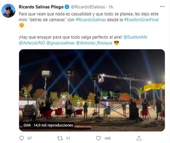 El empresario compartió algunos avances