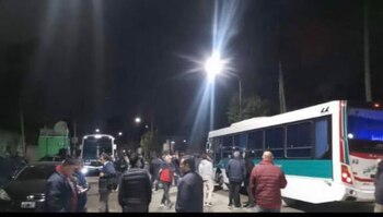 Compañeros de la víctima realizaban