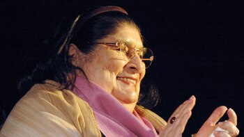 Mercedes Sosa en un recital