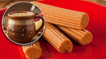 Atole de dulce de leche:
