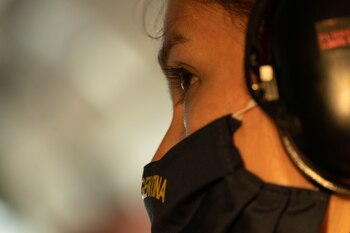 Cabo Principal Claudia Ramírez.