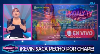 Onelia Molina não liga para Mario Irivarren: “Não me importo”. Captação: Magaly TV La Firme.