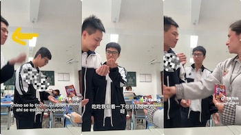 La actividad en el aula revela el choque cultural en torno a sabores tradicionales de Colombia - crédito olgagiraldo642 / TikTok