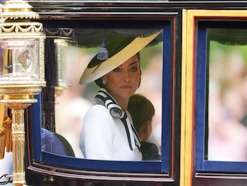 Kate Middleton, en el Trooping