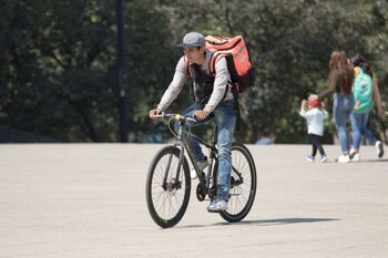Mientras que los repartidores de