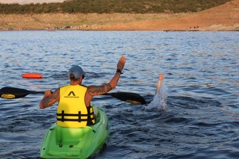 Junto a Elías Villegas, su