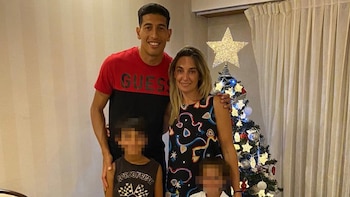 Esteban Andrada y su esposa Nerina Galasso