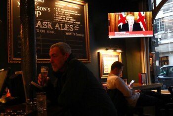 Britain's Prime Minister Boris Johnson,