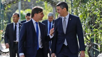 Santiago Peña y Lacalle Pou