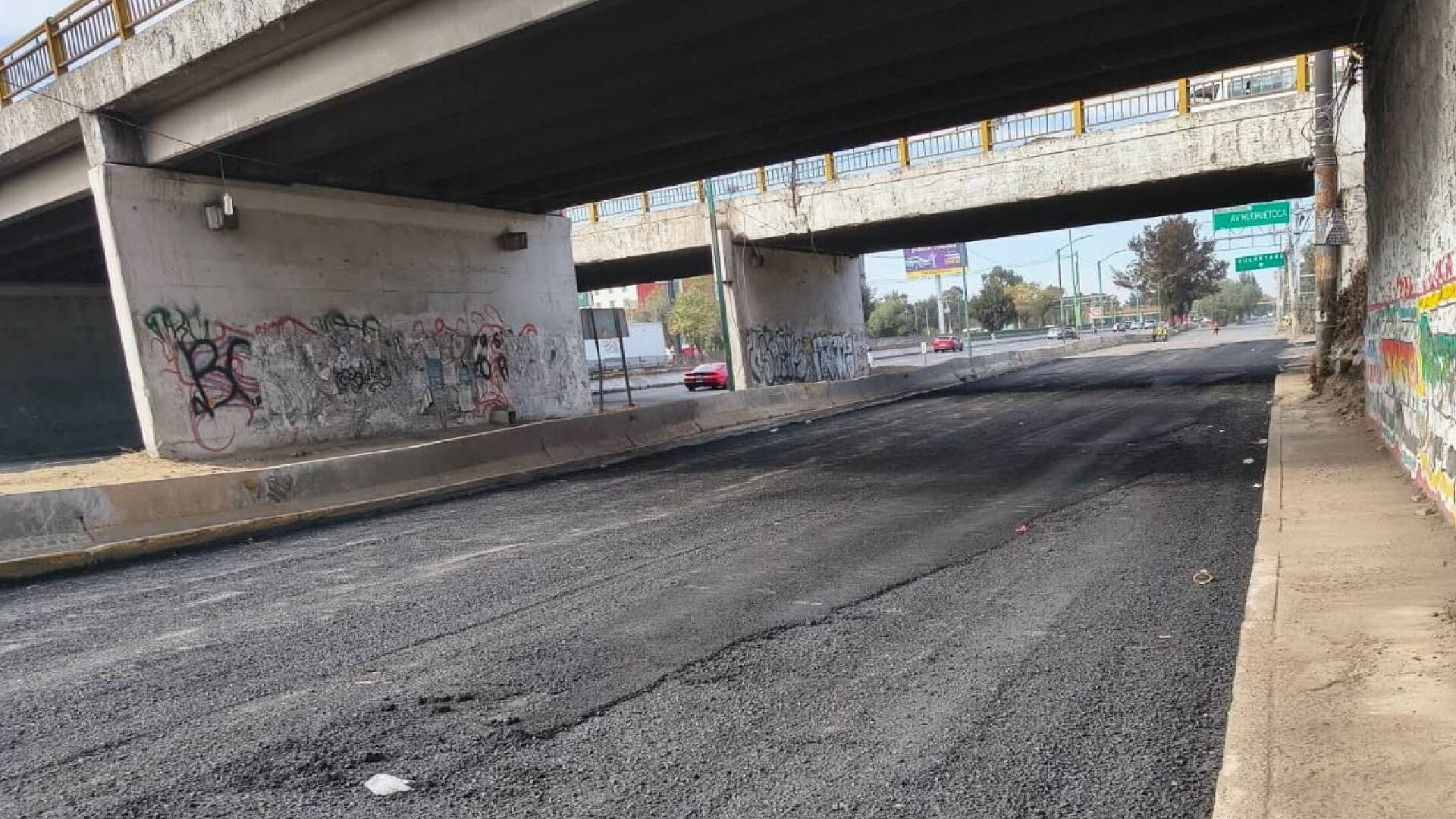 La repavimentación de Periférico Norte se está realizando de manera simultánea en diversos tramos de los municipios de Cuautitlán Izcalli, Tepotzotlán, Tlalnepantla y Naucalpan (especial)