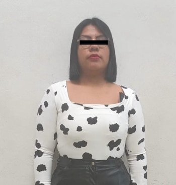 Robo gasera Ecatepec Edomex detenida Antonia N