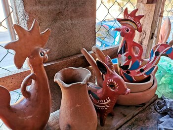 Fotografía de creaciones de la