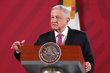 El presidente de México, Andrés